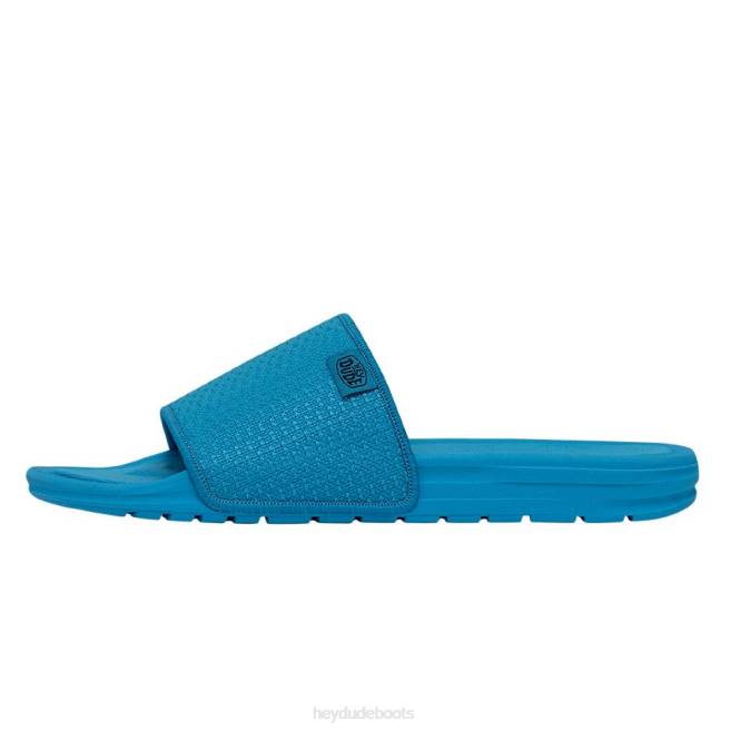 Women Scuba Blue Hey Dude Chandler Knit Shoes H6P6254