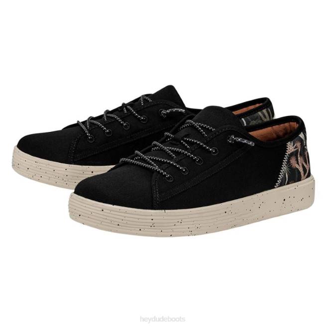 Women Black Hey Dude Cody Desert Shoes H6P6222