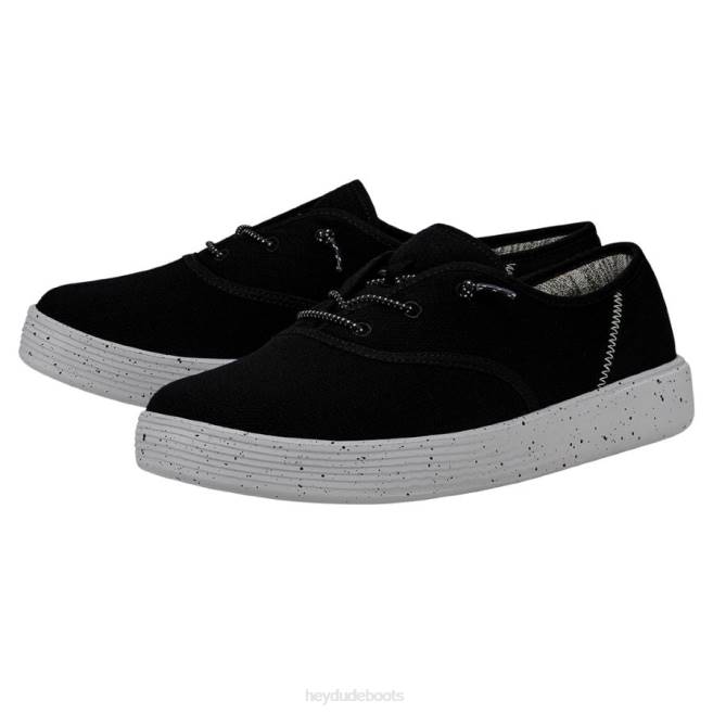 Women Black Hey Dude Conway Sport Mesh Shoes H6P6235