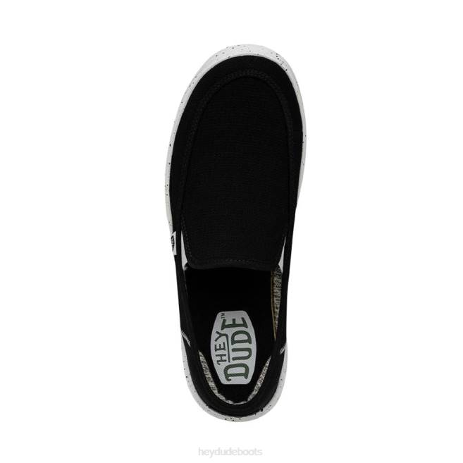 Women Black Hey Dude Sunapee Sport Mesh Shoes H6P6244